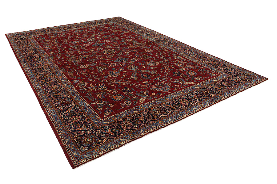 Tabriz Персийски връзван килим 405x277 - Снимка 1
