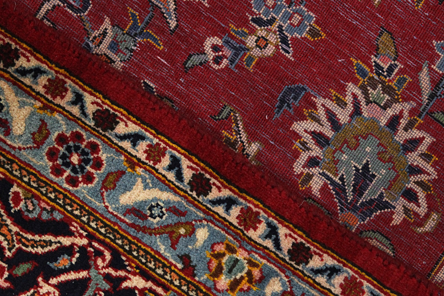 Tabriz Персийски връзван килим 405x277 - Снимка 5