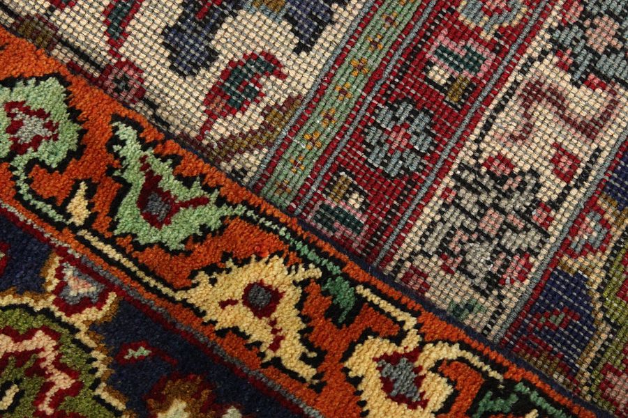 Tabriz - old Персийски връзван килим 415x286 - Снимка 5