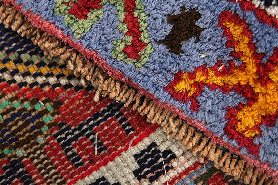 Gabbeh - Qashqai Персийски връзван килим 275x116 - Снимка 5