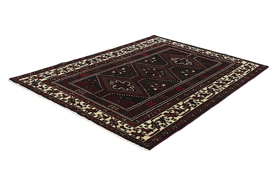 Afshar - Sirjan Персийски връзван килим 255x177 - Снимка 2
